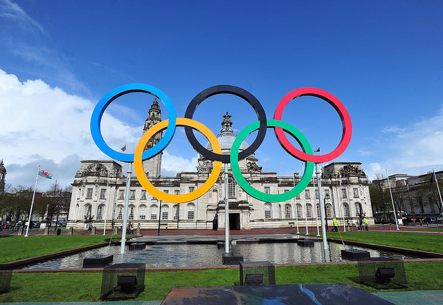 Olympic ring colours