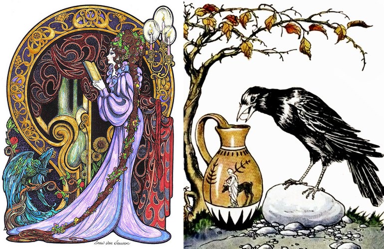 How are fairy tales and fables are different