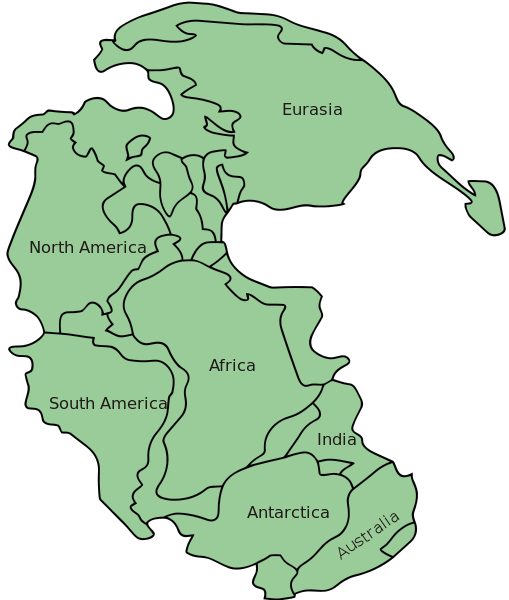 Pangaea Continents