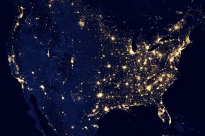 Earth at Night by NASA