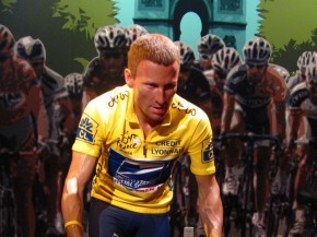 Ace cyclist Lance Armstrong