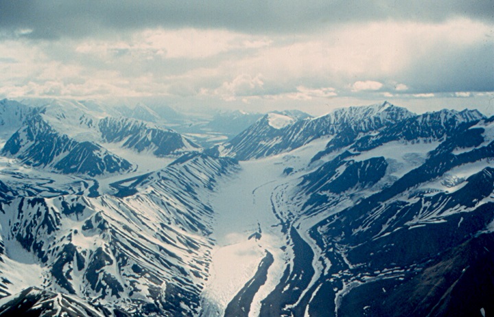 Glaciers near Mt. McKinley