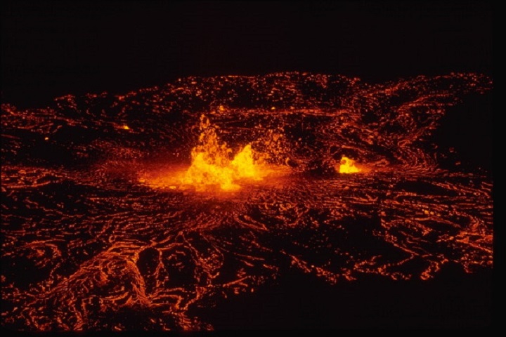 Kilauea Volcano at Mauna Ulu
