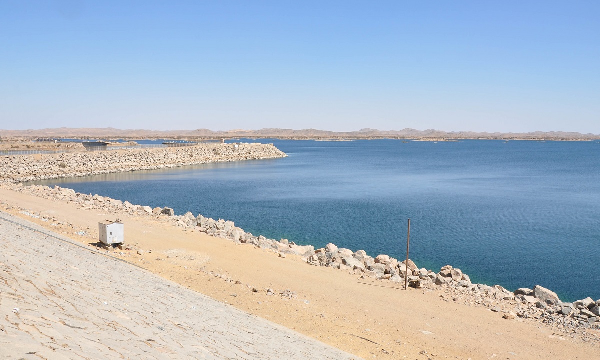 Aswan Dam on the River Nile