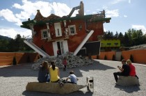 Upside Down House in Austria. Photo Credit Reuters