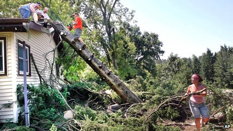 Summer storms derecho in U.S, Photo credit:http://www.bbc.co.uk/news/world-us-canada-18713263#