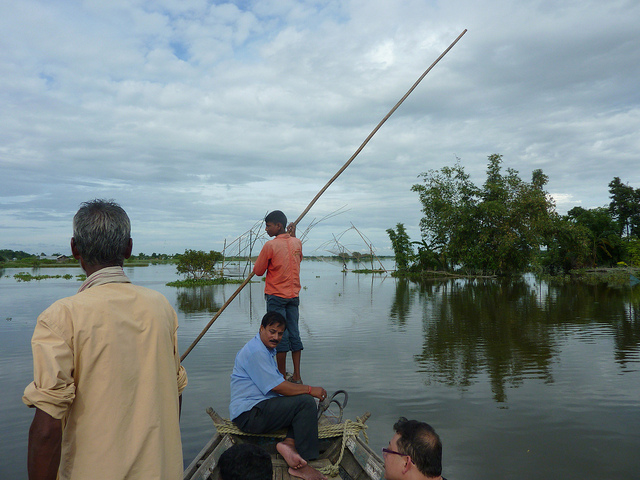 Villagers moving to safer places