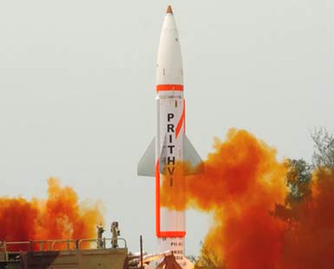 prithvi-II test fired succesfully