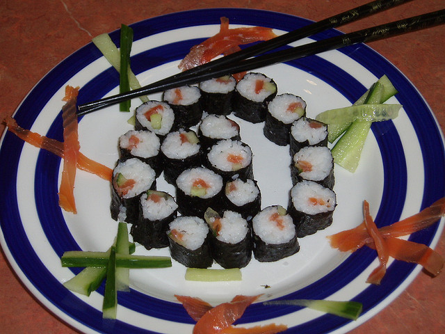 Sushi the world famous raw fish originated in Japan
