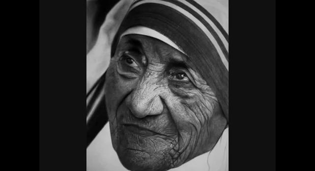 Mother Teresa Pencil art
