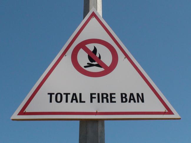 Australian Wildfires continue, Total Fire Ban in Many Areas