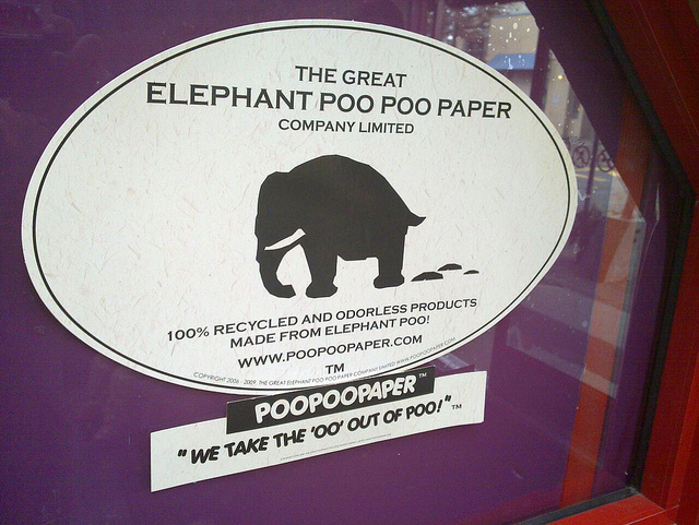poo-paper recycling