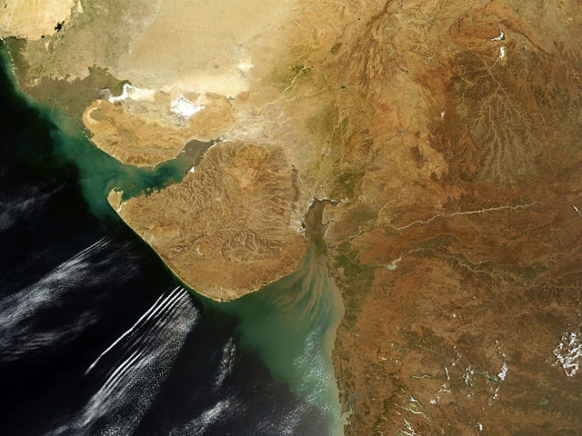Gujarat_satellite_view