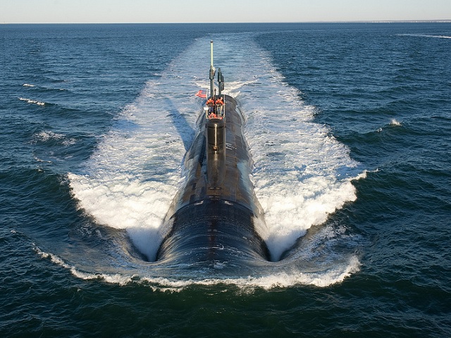 Raised deck of Submarine