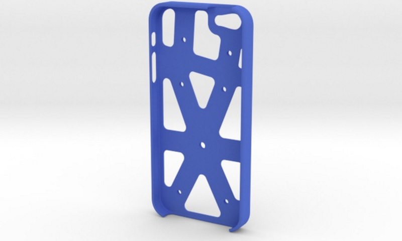 A phone case via 3d printing
